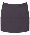 PR155 Colours 3 Pocket Apron Charcoal colour image